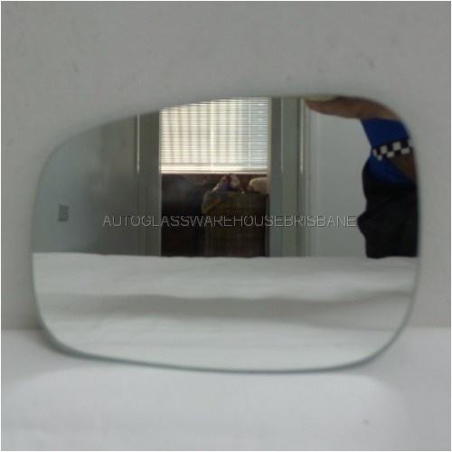SUZUKI SWIFT RS415 - 1/2005 to 12/2010 - 5DR HATCH - LEFT SIDE MIRROR - FLAT MIRROR GLASS ONLY (164mm X 120mm - BACKING 565105) - NEW