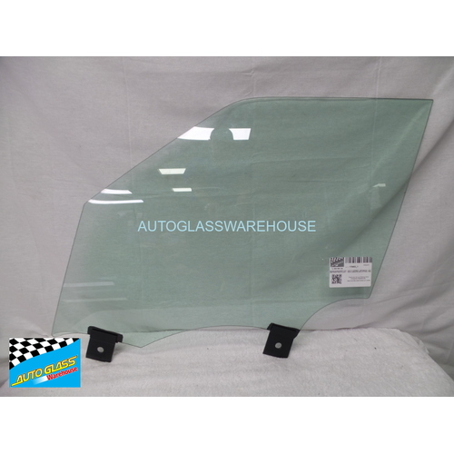 RANGE ROVER SPORT L494 - 6/2013 TO 6/2022 - 4DR WAGON - PASSENGERS - LEFT SIDE FRONT DOOR GLASS - LAMINATED - WITH FITTING - GREEN - NEW