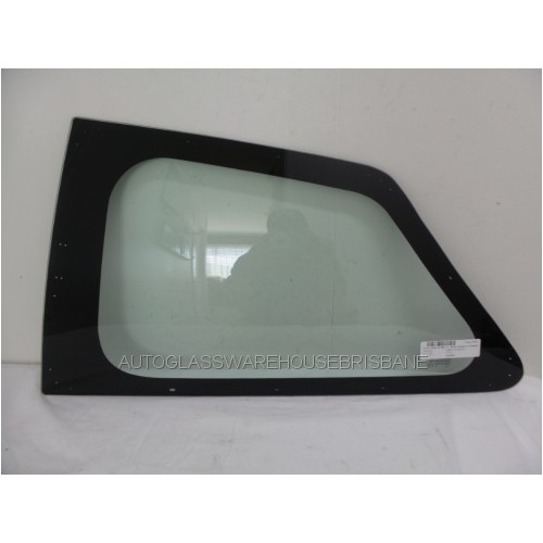 suitable for TOYOTA YARIS NCP13R - 11/2011 TO 12/2019 - 3DR HATCH - PASSENGERS - LEFT SIDE REAR CARGO GLASS - GREEN - NEW (CALL FOR STOCK)