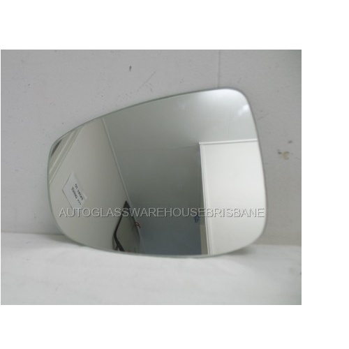 MAZDA CX-5 KE - 2/2012 to 10/2014 - 5DR WAGON - LEFT SIDE MIRROR - FLAT GLASS ONLY - 142mm HIGH X 180mm WIDEST ANGLE - NEW