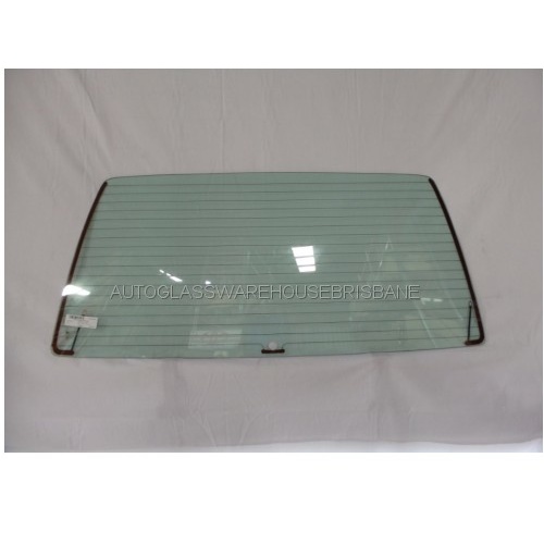 MERCEDES 123 SERIES - 1977 TO 1985 - 5DR WAGON - REAR WINDSCREEN GLASS - HEATED - (1195 x 535) - NEW