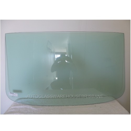 MAZDA R100 MA - 1/1968 to 1/1973 - 2DR COUPE - REAR WINDSCREEN GLASS - Green (Brisbane Stock only) - NEW