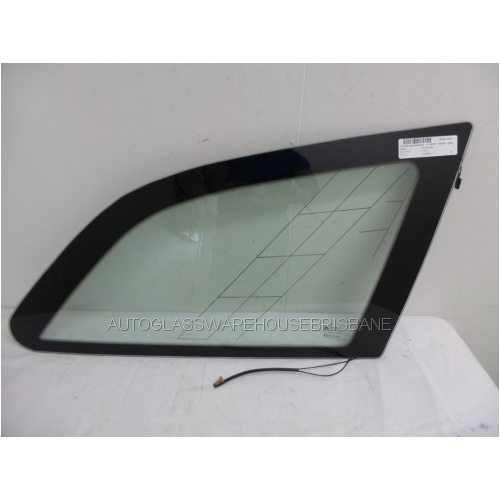 AUDI Q7 4L - 9/2006 to 6/2015 - 5DR WAGON - DRIVERS - RIGHT SIDE REAR CARGO GLASS - GREEN - NEW