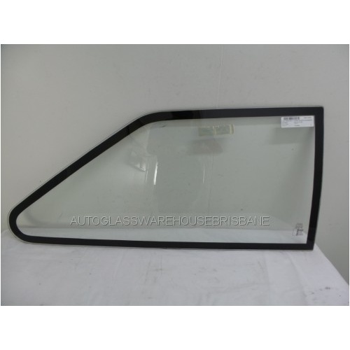 HYUNDAI EXCEL X2 - 02/1990 to 10/1994 - PANEL VAN - RIGHT SIDE OPERA GLASS (GLUE IN-Laminated) 920 x 425 - NEW (BRISBANE PICK UP ONLY OR PLUS FREIGHT)