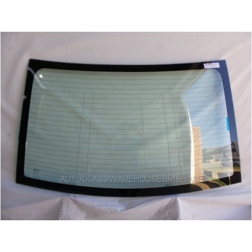 HOLDEN CRUZE JG/JH - 5/2009 TO 12/2016 - 4DR SEDAN - REAR WINDSCREEN GLASS - WITH ANTENNA - NEW