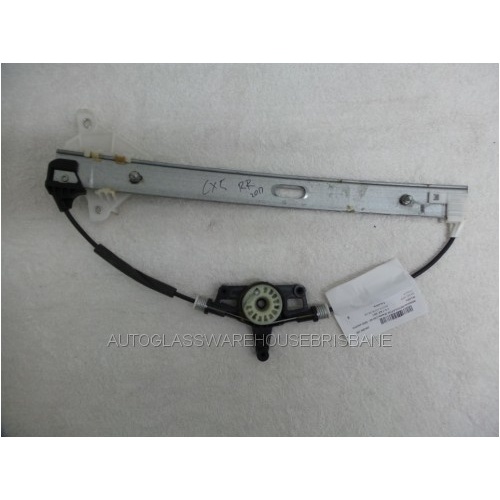 MAZDA CX-5 KF - 3/2017 to CURRENT - 5DR WAGON - RIGHT SIDE REAR ELECTRIC WINDOW REGULATOR (NO MOTOR) - (Second-hand)