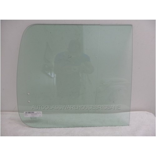 suitable for TOYOTA HIACE 100 SERIES - 11/1993 to 2/2005 - SWB - RIGHT SIDE SLIDING REAR GLASS (VERY REAR) - 520h x 570w - NEW