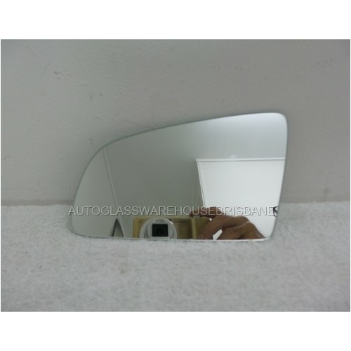 AUDI A6 C6 4F - 9/2004 to 6/2011 - 4DR SEDAN - LEFT SIDE MIRROR - FLAT GLASS ONLY - 200 ANGLE WIDE X 110 HIGH - NEW