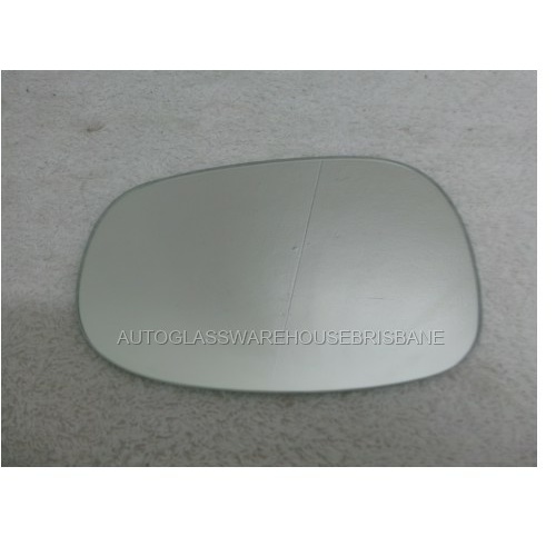 BMW 3 SERIES E93 - 4/2007 to 12/2014 - 2DR CONVERTIBLE - LEFT SIDE MIRROR - FLAT GLASS ONLY - 170mm WIDE X 115mm HIGH - NEW