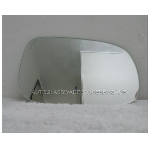 VOLVO C30/S40/S60 M Series - 10/2007 to 8/2012 - HATCH/SEDAN - RIGHT SIDE MIRROR - FLAT GLASS ONLY - 165w X 101h - NEW