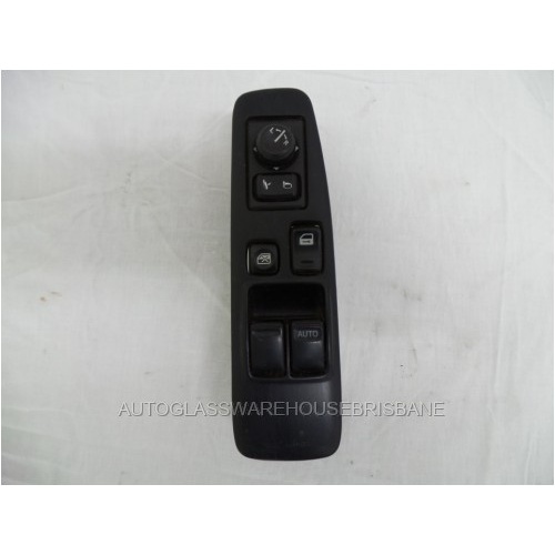 NISSAN SILVIA S15/200SX - 11/2000 to 2003 - 2DR COUPE - RIGHT SIDE FRONT DOOR SWITCH POWER WINDOW - 25401 85F00 - SERIES (BLACK PLUG 16 PIN) - (Second