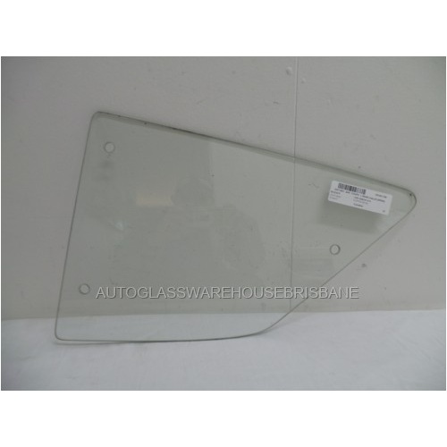 DATSUN 120Y KB210 - 1/1974 to 1/1979 - 2DR COUPE - LEFT SIDE FLIPPER REAR GLASS (1st) - (Second-hand)