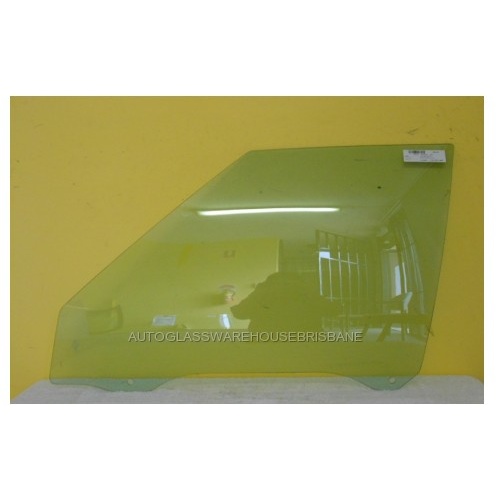 FORD FALCON XD/XE/XF - 1979 to 1988 - SEDAN/UTE/VAN (AUSTRALIA MADE) - PASSENGERS - LEFT SIDE FRONT DOOR GLASS - GREEN - MADE TO ORDER - NEW