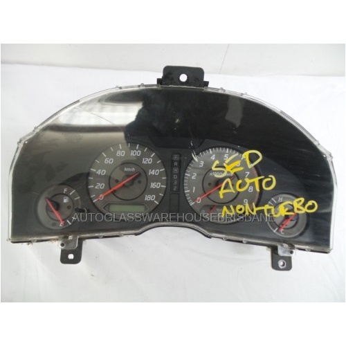 NISSAN SKYLINE R34 IMPORT - 1/1998 to 1/2001 - 4DR SEDAN - INSTRUMENT CLUSTER - AUTO - NON TURBO - K11201 AA000 - (Second-hand)