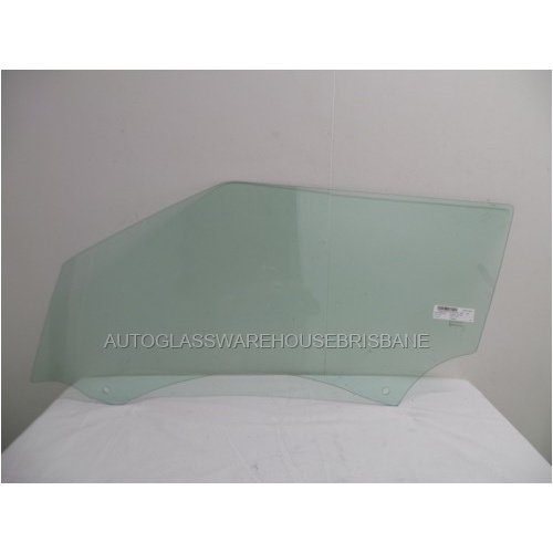 RANGE ROVER EVOQUE L538 - 1/2012 TO CURRENT - 3DR SUV - PASSENGERS - LEFT SIDE FRONT DOOR GLASS - 2 HOLES - NEW
