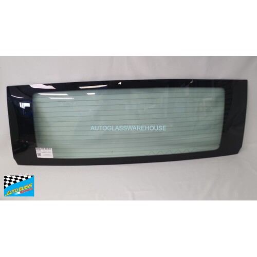 MERCEDES VIANO/VALENTE W639 - 2/2011 to 7/2015 - PEOPLE MOVER VAN - REAR WINDSCREEN GLASS - HEATED - CUT OFF AT BOTTOM CORNERS - NEW