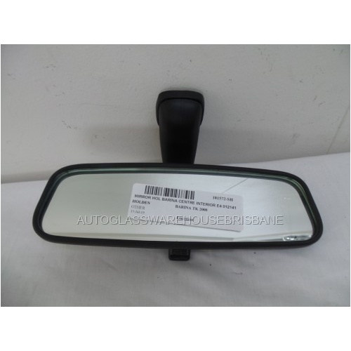 HOLDEN BARINA TK - 07/2008 to 12/2010 - 3DR HATCH - CENTER INTERIOR REAR VIEW MIRROR - E4 012141 - (Second-hand)