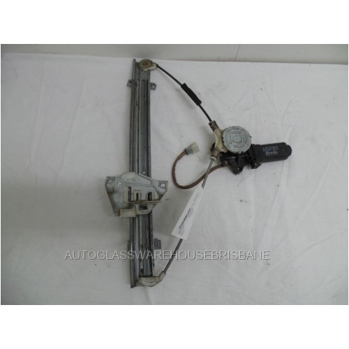 MITSUBISHI GALANT HJ - 3/1993 to 1996 - 5DR HATCH - DRIVERS - RIGHT SIDE FRONT WINDOW REGULATOR - ELECTRIC - (Second-hand)