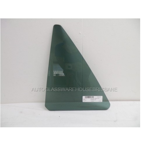 FORD LASER KN/KQ - 2/1999 to 9/2002 - 4DR SEDAN - LEFT SIDE REAR QUARTER GLASS - PRIVACY GREY - (Second-hand)