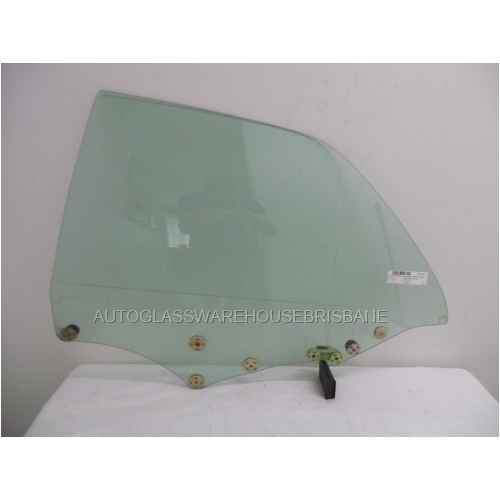 suitable for TOYOTA CHASER RXO-RX100-JZX100 - 1/1996 TO 1/2003 - 4DR HARDTOP - PASSENGERS - LEFT SIDE REAR DOOR GLASS - (Second-hand)