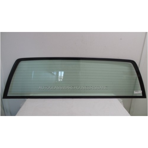 CHEVROLET SUBURBAN - 1/1993 to 1/1999 - UTE - REAR WINDSCREEN GLASS - GREEN - 1600 X 450 - ENCAPSULATED - NEW
