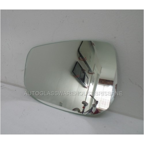 HONDA INSIGHT ZE28 - 11/2010 to CURRENT - 5DR HATCH - LEFT SIDE MIRROR - FLAT GLASS ONLY - 185mm X 125mm - NEW