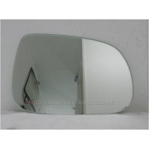 JAGUAR X-TYPE X400 - 10/2001 to 12/2010 - 4DR SEDAN - RIGHT SIDE MIRROR - FLAT GLASS ONLY - 170w x 120h - NEW