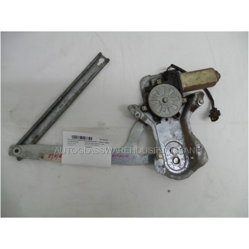 LAND ROVER DISCOVERY DISCO 1 - 3/1991 to 12/1998 - 4DR WAGON - DRIVERS - RIGHT SIDE REAR WINDOW REGULATOR - ELECTRIC - (Second-hand)