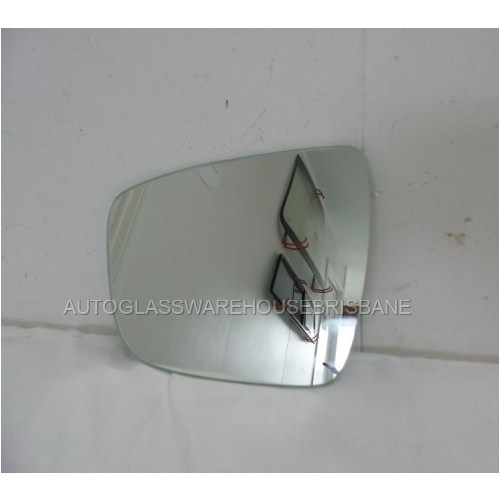 NISSAN X-TRAIL T32 - 3/2014 to 11/2022 - 5DR WAGON - LEFT SIDE MIRROR - FLAT GLASS ONLY - 173mm WIDE X 137mm HIGH - NEW