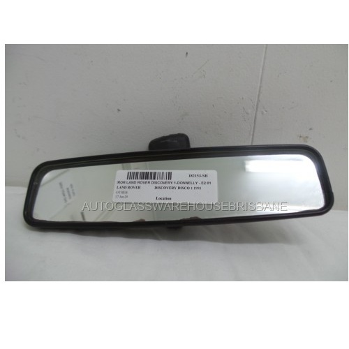 LAND ROVER DISCOVERY DISCO 1 - 3/1991 to 12/1998 - WAGON - CENTER INTERIOR REAR VIEW MIRROR - DONNELLY - E2 01 722 - (Second-hand)