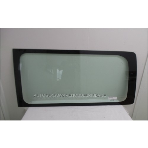 SUIT FOR TOYOTA TOYOTA HIACE H30 ZR - 6/2019 to CURRENT - LWB - TRADE VAN - PASSENGERS - LEFT SIDE REAR FIXED BONDED GLASS - 1240 X 580 - NEW