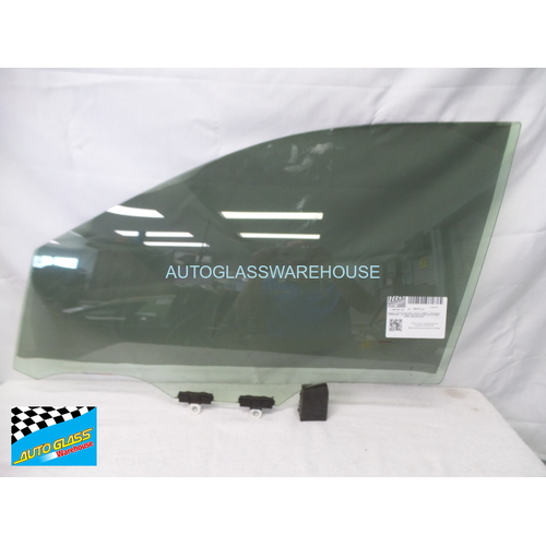 suitable for TOYOTA RAV4 XA50 - 3/2019 to CURRENT - 5DR WAGON - PASSENGERS - LEFT SIDE FRONT DOOR GLASS - WITH FITTINGS - GREEN - NEW
