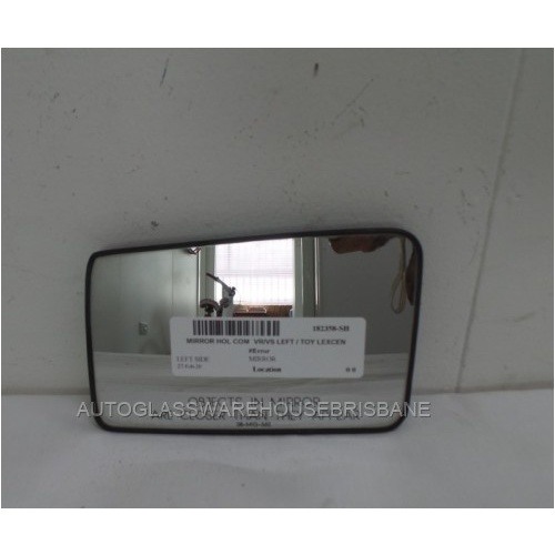 HOLDEN COMMODORE VR/VS - 7/1993 to 8/1997 - 4DR SEDAN - LEFT SIDE MIRROR WITH BACKING PLATE - (Second-hand)