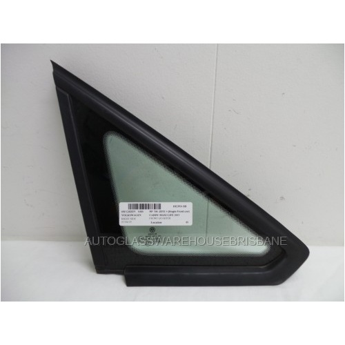 VOLKSWAGEN CADDY - 12/2015 ONWARDS - MAXI VAN - DRIVERS - RIGHT SIDE FRONT QUARTER GLASS (ANGLE FRONT CNR) - (Second-hand)