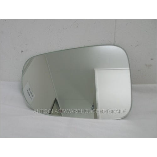 MAZDA 2 DJ - 8/2014 TO CURRENT - 5DR HATCH - PASSENGERS - LEFT SIDE MIRROR - FLAT GLASS ONLY - 165MM X 117MM HIGH - NEW