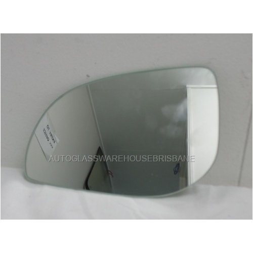 HYUNDAI i20 PB - 7/2010 to 10/2015 - HATCH - LEFT SIDE MIRROR - FLAT GLASS ONLY - 170mm WIDE  X 115mm TALL - NEW