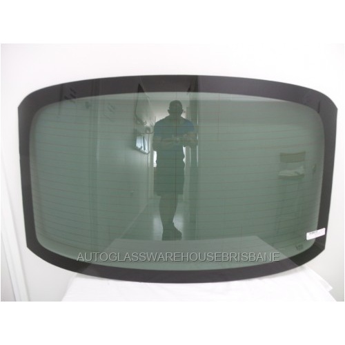 KIA OPTIMA JF - 11/2015 TO CURRENT - 4DR SEDAN - REAR WINDSCREEN GLASS - HEATED, 1270 X 797 - GREEN - NEW (LIMITED STOCK)