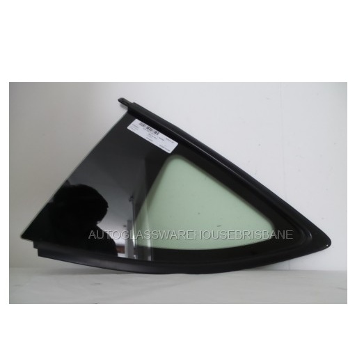 SUBARU BRZ - 7/2012 TO 08/2021 - 2DR COUPE - PASSENGERS - LEFT SIDE REAR OPERA GLASS - SECOND-HAND