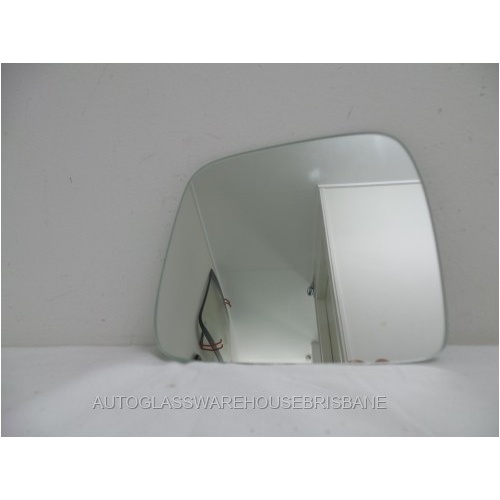 JEEP GRAND CHEROKEE WK - 1/2011 to 1/2023 - 4DR WAGON - LEFT SIDE FLAT GLASS MIRROR ONLY - 165MM WIDE X 152MM HEIGHT - NEW
