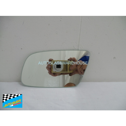 AUDI A3 - 6/1997 to 1/2004 - 3DR/5DR HATCH - LEFT SIDE MIRROR - FLAT GLASS ONLY - 200MM ANGLE WIDE X 100 HIGH - NEW
