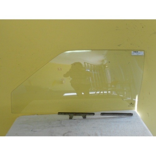 HYUNDAI EXCEL X2 - 2/1990 to 8/1994 - 3DR HATCH - PASSENGERS - LEFT SIDE FRONT DOOR GLASS - NEW