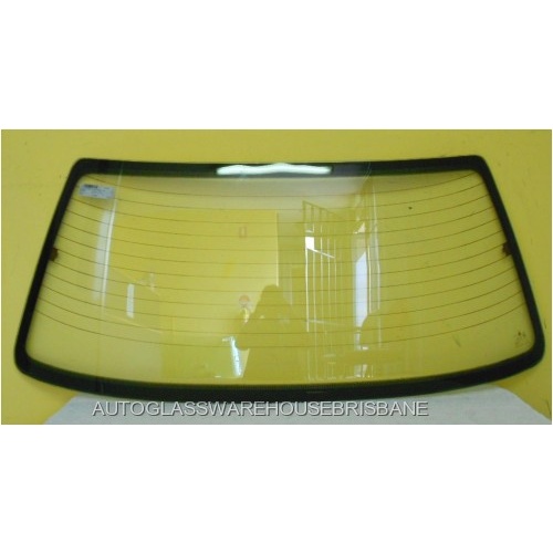 HYUNDAI EXCEL X2 - 2/1990 to 10/1994 - 3DR/5DR HATCH - REAR WINDSCREEN GLASS - WIPER HOLE (WITHOUT BRAKE LIGHT) - NEW