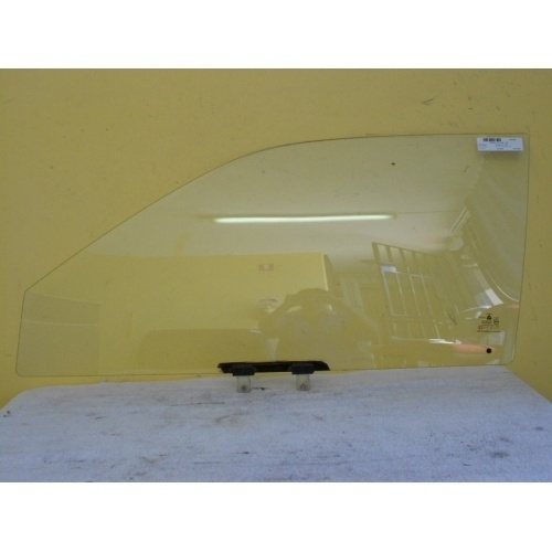 HYUNDAI EXCEL X3 - 9/1994 to 4/2000 - 3DR HATCH - PASSENGERS - LEFT SIDE FRONT DOOR GLASS - CLEAR - NEW