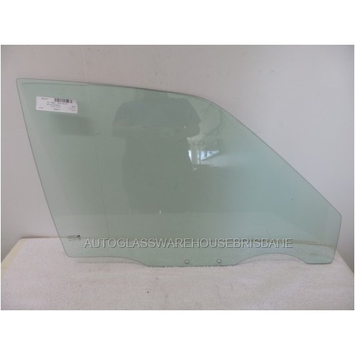 FORD LASER KC/KE - 10/1985 to 10/1994 - SEDAN/HATCH/WAGON - DRIVERS - RIGHT SIDE FRONT DOOR GLASS - GREEN - NEW