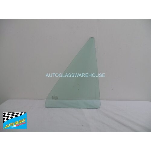 MAZDA 626 GC - 2/1983 to 9/1987 - 4DR SEDAN - RIGHT SIDE REAR QUARTER GLASS - GREEN - NEW