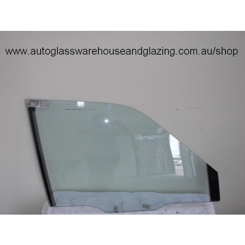 MAZDA 626 GD - 10/1987 to 12/1991 - 4DR SEDAN - RIGHT SIDE FRONT DOOR GLASS - (Second-hand)
