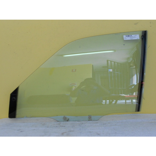 MAZDA 626 GD - 4DR SEDAN 10/87>12/91 - LEFT SIDE  FRONT DOOR GLASS - (Second-hand)