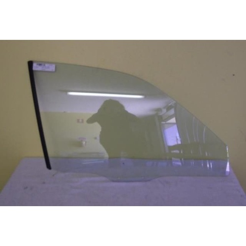 MITSUBISHI GALANT HG/HH - 5/1989 to 1/1993 - 5DR HATCH - DRIVERS - RIGHT SIDE FRONT DOOR GLASS - (Second-hand)