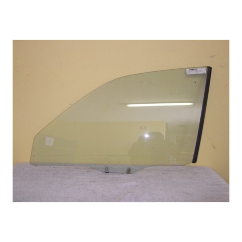 MITSUBISHI GALANT HG/HH - 5/1989 to 1/1993 - 5DR HATCH - PASSENGER -LEFT SIDE FRONT DOOR GLASS - (Second-hand)
