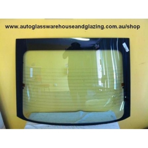 MITSUBISHI GALANT HG/HH - 5/1989 to 2/1993 - 5DR HATCH -  REAR WINDSCREEN GLASS - HEATED - NEW